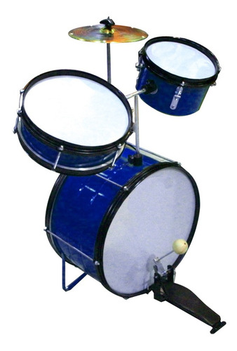 Bateria Infantil Junior Niño C/ Platillo + Pedal + Bombo