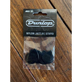 Uñetas De Guitarra Dunlop Jazz Iii Negras