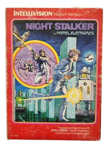 Cartucho Para Consola Intellivision  Night Stalker (1982)