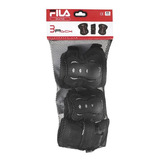 Kit Proteção Infantil Fila Masculino Skate Patins Xxp.