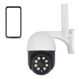 Cámara Seguridad Wifi Ptz 5mp Exterior 360 Alarma Zoom Tuya