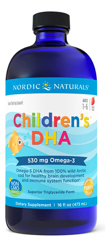 Nordic Naturals - Dha Lquido Para Nios, Suplemento De Aceite