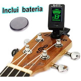 Afinador Digital Clip Guitarra Violão Baixo Cavaco Uk Joyo