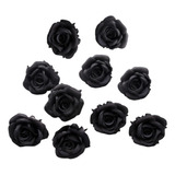 10 Piezas Mini Flores Artificiales Pasadores De Pelo Pinza