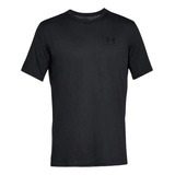 Polera Hombre Under Armour Sportstyle Left Chest Negro