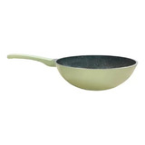 Wok 28 Cm Vintage Pistacho Cocina Keep