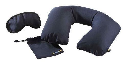 Set De Viaje Almohada Cojin Cuello Avion Antifaz Para Dormir