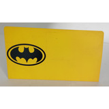 B4130  Placa Batman Para Imãs Em Metal Medindo 25x14 Cm