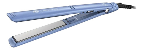 Plancha De Cabello Ga.ma Italy Elegance 3d Blue Titanio Azul Y Gris 110v/220v