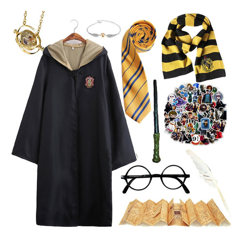 Juego De 10 Piezas Harry Potter Hogwarts Cosplay Halloween