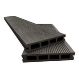 Deck Wpc Tabla 2,2mts 150x25 Mm - Café Y Gris (piso)