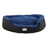 Cama Para Perro Suave Comoda Cama Perro Fancy Pets Color Marino