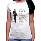 Camiseta Premium Dama Estampada Fito Paez Medellin 2023