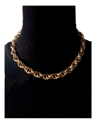 Cadena Collar Dorada Chainmaille Mujer Hecha A Mano Video