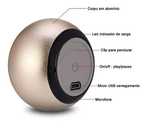 Mini Caixinha De Som Speaker Bluetooth Caixa Potente Al-3031