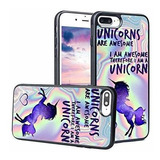 Lealin iPhone 7 Plus Case, iPhone 8 Plus Case, Unicorn Are A