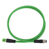 Cable De Red Industrial 4pines Con Cable Conexión M12 A Rj45