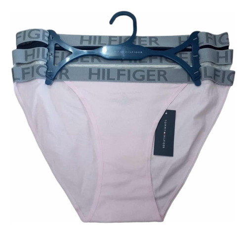 Set De 3 Calzón Bikini Tommy Hilfiger Original Talla L/g