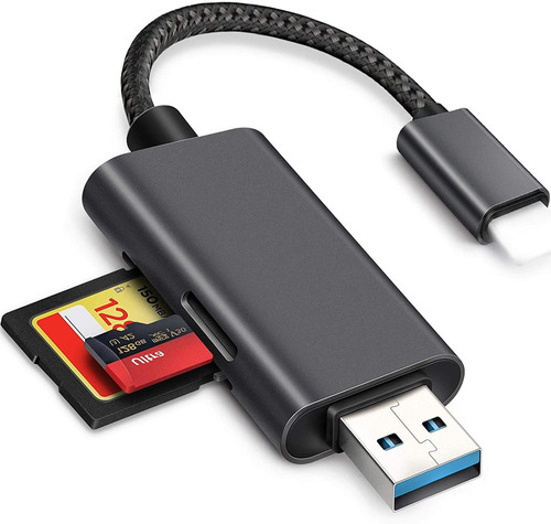 Lector De Tarjetas Microsd / Sd Con Conector Usb3, Slr