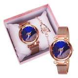 Watch Men Lady Fashion Casual Bracelet Gift Box Couple Kit