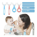 Cepillos Dientes Infantiles En Forma De U Niños Niñas Bebes