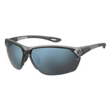 Lentes De Sol Under Armour Ua Compete Riw Gris Mate Original