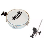 Torelli Kit Tamborim Com Clamp Tt409 + Suporte Percussão 