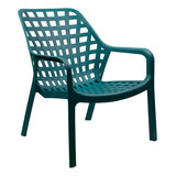 Silla Minimalista Terra Moderna Jardin Hogar Exterior Aqua Estructura De La Silla Verde Aqua Asiento Verde Aqua