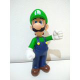 Mario Bros Super Mario Bros Figura Muñeco Luigi 24cm