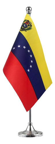 Bandera De Escritorio Gentlegirl, País Venezuela, 20.8x14 Cm