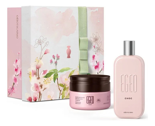 Kit Presente Perfume E Hidratante Egeo Choc (2 Itens)