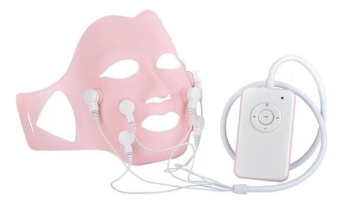 Máscara Facial Con Led Electroestimulador Antiage Y Tensora