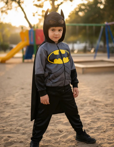 Batman Pants Conjunto Niño Tipo Dizfraz