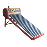 Calentador Solar Marca Solaris 12 Tubos  Acero Galvanizado