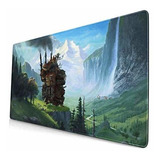 Pad Mouse - Howls Moving Castle 15.8x29.5 In Large Gaming Mo
