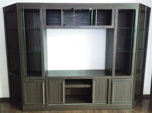 Mueble/vitrina Centro De Entretenimiento Marca Troncoso