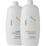 Kit Shampoo Y Acond. Alfaparf Semi Di Lino Diamante X 1l 3c