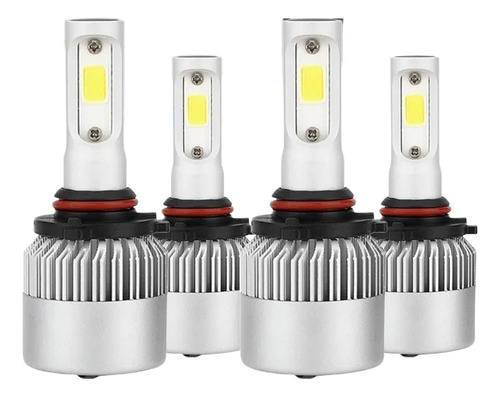 Kit Faros Led Para Chevrolet 8000lm Para Luz Alta Y Baja