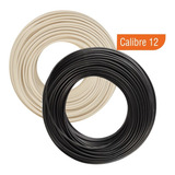 Combo Cable Thw Cal.12 Iusa  Negro Y Blanco 2 Cajas 100 M