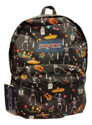 Mochila Jansport Superbreak Day Of The Dead