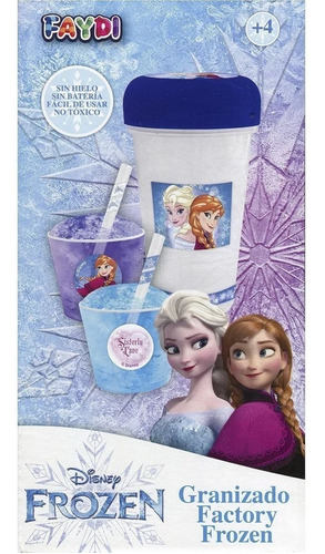  Fabrica Granizado Frozen Factory Disney Licencia Oficial 