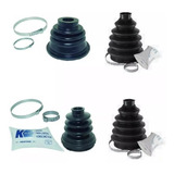 Kit Coifa Cambio + Coifa Roda Renault Logan Sandero - 4pçs