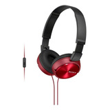Auriculares Sony Mdr-zx310ap/r Zx Series Stereo Headset - Red