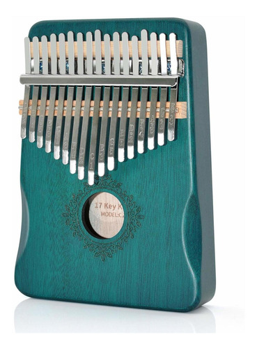 Kalimba 17 Teclas Pulgar Piano Pulgar Pianos Fácil De Aprend