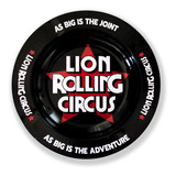 Cenicero Lion Rolling Circus Metal Local Once Candyclub