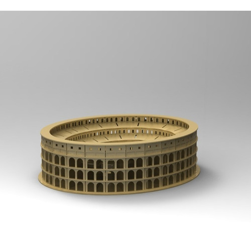 Puzzle 3d Coliseo Romano Vector