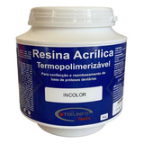 Resina Acrílica Termopolimerizavel 1 Kg Incolor Ou Rosa Rmv