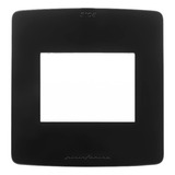 Tapa De Luz Sica Silight By Pininfarina Mignon Nero 5x5 Color Negro