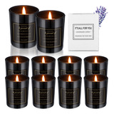 Panelee Juego De 10 Velas Perfumadas Para Mujer, Velas De La