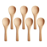 30 Cucharas Pequeñas De Madera Mini Naturaleza Cucharas De M